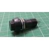 Switch, SPST, Momentary, PBS-11B, OFF-(ON), Push to Make, 250V, 1A, Black