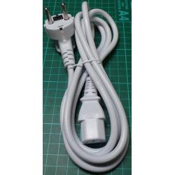 1.8m IEC connector to Euro Plug, Kettle lead