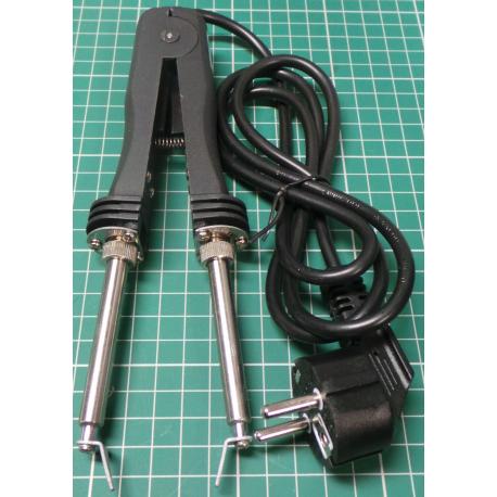 Desoldering Tweezers, with 2mm Bits 230V, 48W, 450deg (European Plug)