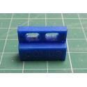 Blue Rectangular Magnet for Reed Switch 30 x 20 x 7mm - S1368 Comus, removed from new unused sub assemblies