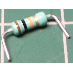 Resistor, 10K, 5%, 0.25W, Formed Legs