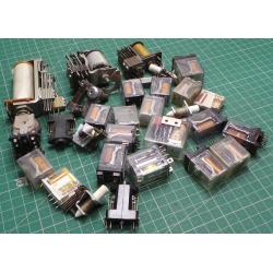Box of old Relays - 1.1Kg