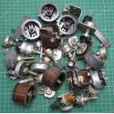 Box of random (Used and NOS) Potentiometers - 1.3Kg