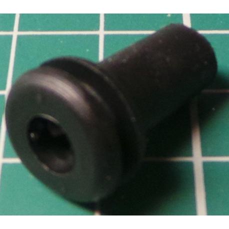 Grommet with Strain Relief, for M8 hole, 13mm x 21mm
