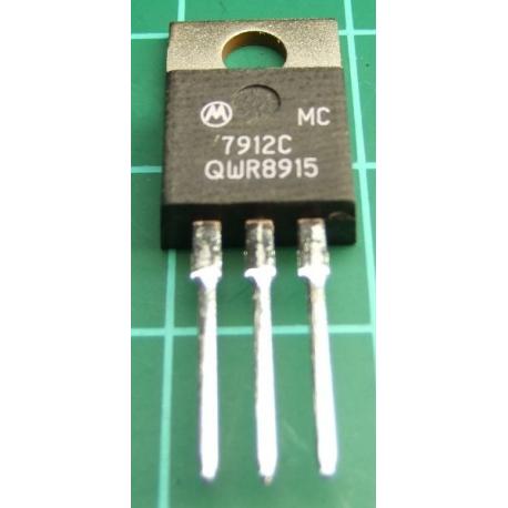 MC7912C, -12V, 1.5A Voltage Regulator