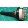 Rotary Switch, 1 Pole, 12 Position, 250V, 0.3A