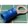 M5 Ring Terminal, Crimp, Blue