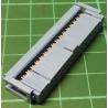 DIL IDC Female 34 Pin Connector, for Ribbon Cable, Blue