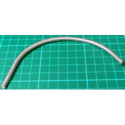 Flexible metal tube, 2.5mm bore, 5mm diameter, 180mm length