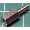 Metal Standoff / Spacer, F-M, M3, 8mm board height