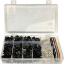 590pcs, SM-JST Connectors and sockets, 2-3-4pin, in Organiser