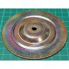 Toroidal Transformer top/bottom plate, 90mm dia, 7mm hole