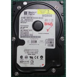 USED Hard Disk: WD800, WD Caviar, WD800BB-00FJA0, Desktop, IDE, 80GB tested good, no bad sectors or SMART errors
