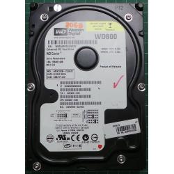 USED Hard Disk: WD800, WD Caviar, WD800BB-22JHA0, Desktop, IDE, 80GB tested good, no bad sectors or SMART errors