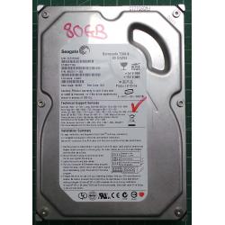 USED Hard Disk: Segate,Barracuda 7200.9, ST3802110A, P/N: 9BD011-302,Desktop,IDE,80GB tested good,no bad sectors or SMART errors