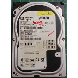 USED Hard Disk: WD400, WD Caviar, WD400BB-00GFA0, Desktop,IDE,40GB tested good,no bad sectors or SMART errors
