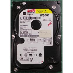 USED Hard Disk: WD400, WD Caviar, WD400JB-00JJA0, Desktop,IDE,40GB