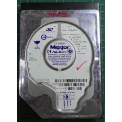 USED Hard Disk: MAXTOR, DiamondMax Plus 8, 16JAN2004, Desktop,IDE,40GB tested good,no bad sectors or SMART errors