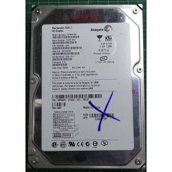 USED Hard Disk: Segate,Barracuda 7200.7, ST340014A,P/N: 9W2005-003,Desktop,IDE,40GB tested good,no bad sectors or SMART errors