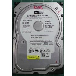 USED Hard Disk: WD800JD, WD Caviar, WD800JD-00MSA1, Desktop,SATA,80GB