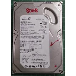 USED Hard Disk: Segate,Barracuda 7200.9,ST3808110AS,P/N:9BD131-033,Desktop,SATA,80GB tested good,no bad sectors or SMART errors