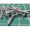 Screw, M2.5x16, Countersunk Head, Slotted