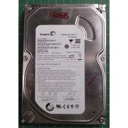 USED Hard Disk:Segate,Barracuda 7200.11,ST3160813AS,P/N:9FZ181-303,Desktop,SATA,160GB tested good,no bad sectors or SMART errors