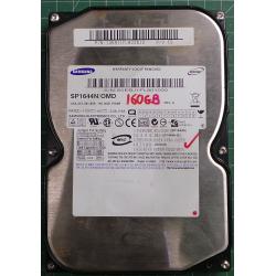 USED Hard Disk,SAMSUNG,SP1644N/OMD,P/N:145811FL822610,Desktop, IDE, 160GB tested good, no bad sectors or SMART errors