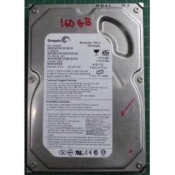 USED Hard Disk,Segate,Barracuda 7200.9,ST3160812A,P/N:9BD032-301,Desktop, IDE, 160GB tested good, no bad sectors or SMART errors