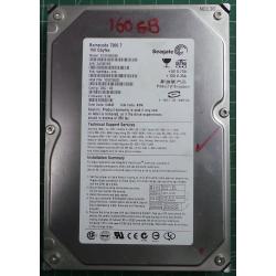 USED Hard Disk,Segate,Barracuda 7200.7,ST3160023A,P/N:9W2084-314,Desktop, IDE, 160GB tested good, no bad sectors or SMART errors