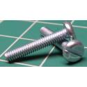 Screw, M2.5x14, Button Head, Slotted
