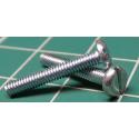 Screw, M2.5x16, Button Head, Slotted