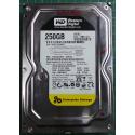 USED Hard Disk,WD2502ABYS, WD2502ABYS-02B7A0,Desktop, SATA, 250GB,