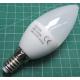 Žárovka LED E14 C35 svíčková,bílá, 230V/4,5W