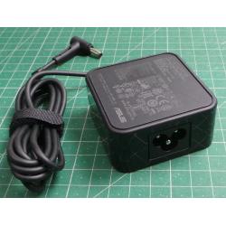 AC Adaptor , ASUS, AC100-240V-50/60Hz, 19V, 2.37A, Connector O/D 3.9mm