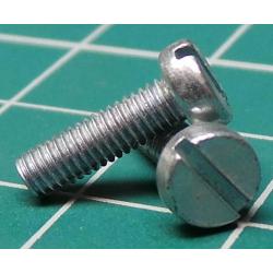 Screw, M3x10, Cheese Head, Slotted