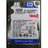 Used, Hard Disk,AV WD1600BEVT, WD Scorpio, WD1600BEVT-63ZCT0, Laptop, SATA, 160GB tested good, no bad sectors or SMART errors
