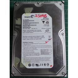 USED Hard disk,Segate,DB35.3,ST3250820ACE,P/N :9BK03E-667,Desktop, IDE, 250GB tested good,no bad sectors or SMART errors