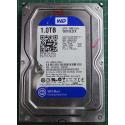 USED Hard Disk,WD10EZEX,WD Blue,WD10EZEX-00BN5A0,Desktop, SATA, 1TB