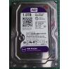 USED Hard Disk,WD10PURX,WD Purple,WD10PURX-64D85Y0,Desktop, SATA, 1TB