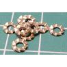 External Tooth Washer, M2, 4mm Diameter