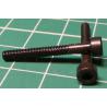 Screw, M3x25, Cheese Head, Hex, Black Finish