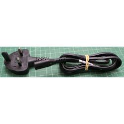 USED, UK Figure of Eight Mains Cable, 100cm