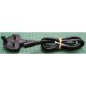 USED, UK Figure of Eight Mains Cable, 100cm