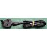 USED, UK Figure of Eight Mains Cable, 100cm