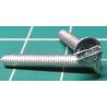 Screw, M3x20, Countersunk Head, Slotted