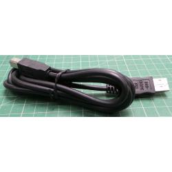 USB Cable, A to B, 140cm