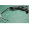 IEC Connector to Unterminated, BC-336, Bizlink water resistant, rubber, 3x1mm2, H07RN-F
