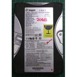 Used, Hard disk, Seagate, U Series 5, ST320413A, P/N:9R4003-307, Firmware: 3.39, Deskop, IDE, 20GB