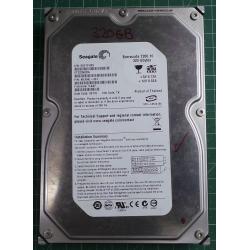 USED, Hard Disk, Seagate, Barracuda 7200.10, ST3320620A, P/N: 9BJ04G-307, Firmware: 3.AAF, Desktop, IDE , 320GB